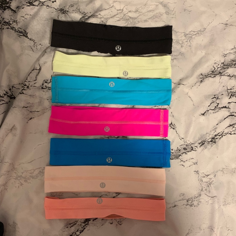 Lululemon headband bundle! 7 for $28